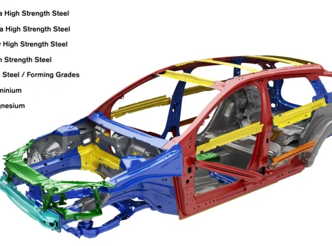 2010 Volvo V60 Body Structure
