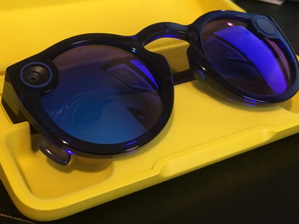 Black Snapchat Spectacles