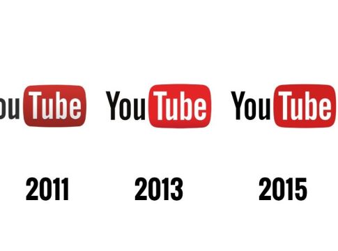 Changing the YouTube logo over the years