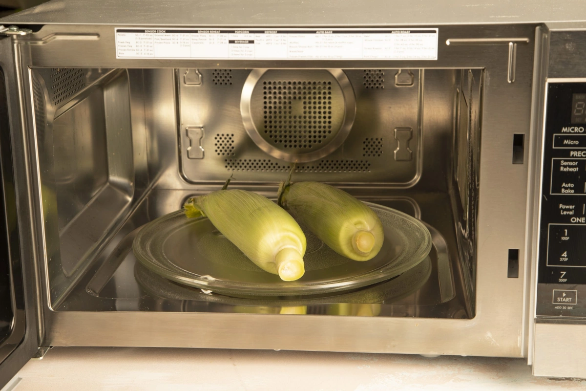 Corn in the Microwave Corn in the Microwave