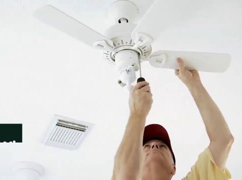 Fixing a Noisy Ceiling Fan