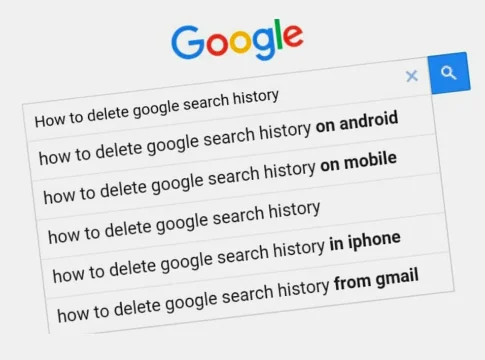 How to Delete Google Search History