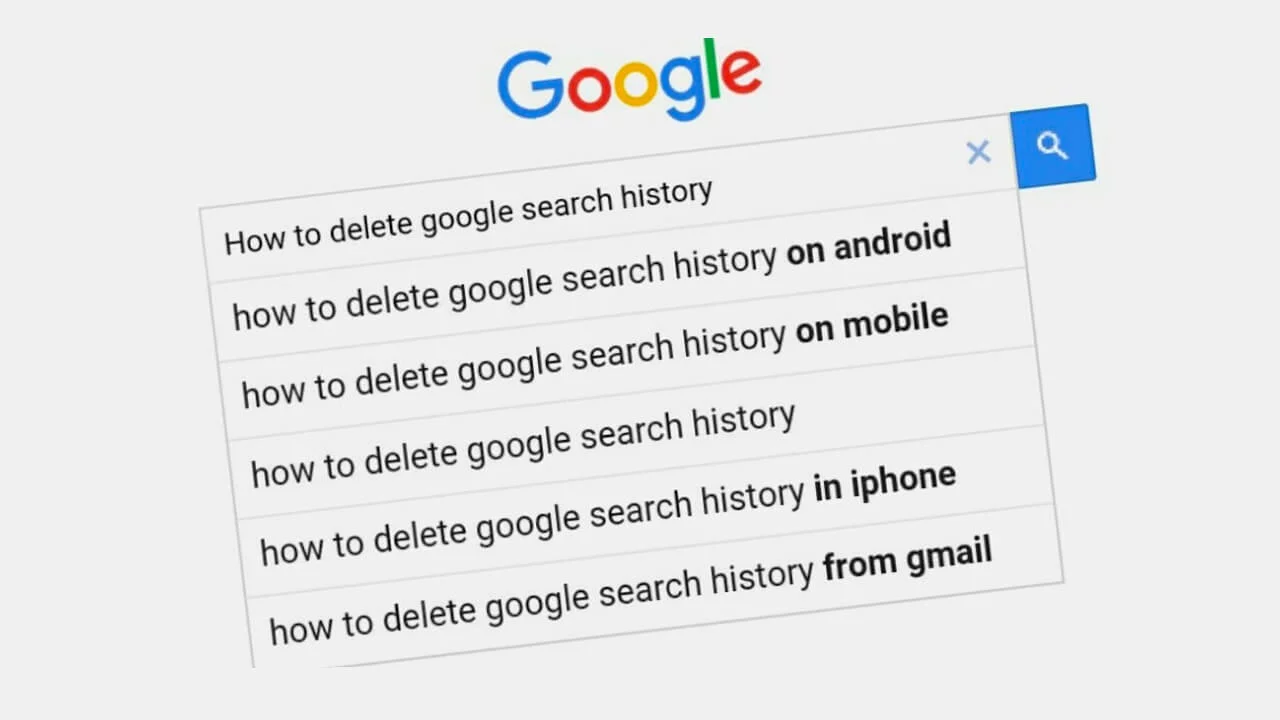 How to Delete Google Search History How to Delete Google Search History
