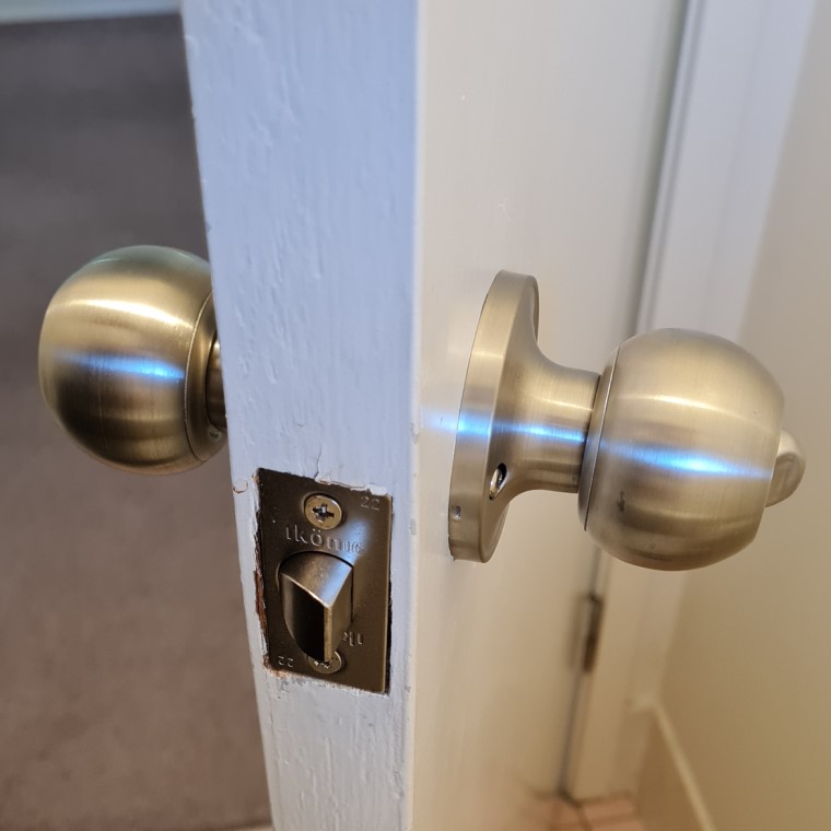 New door knob installed