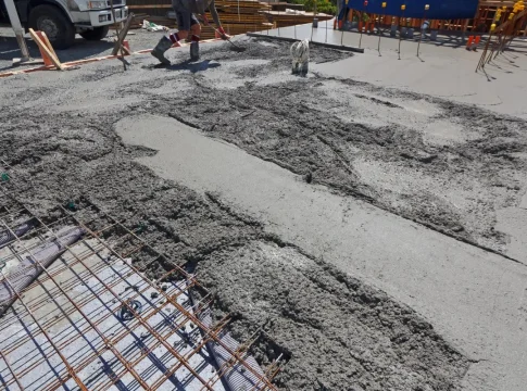 Pouring a Concrete Slab