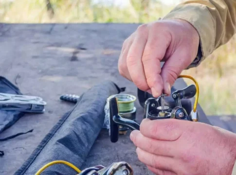 Repairing a Fishing Reel