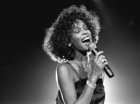 Whitney Houston singing Whitney Houston singing